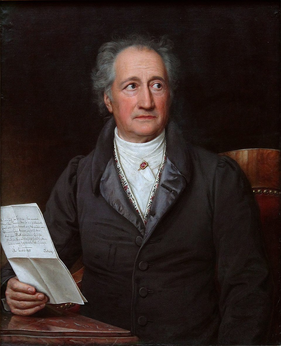 Portrait of Johann Wolfgang von Goethe